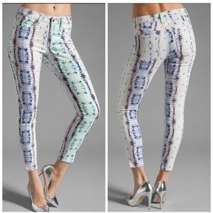 Joe's Jeans Neon Snake Skinny Ankle